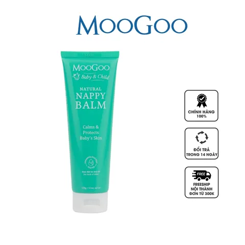 Kem hỗ trợ chống hăm cho bé MooGoo Natural Nappy Balm