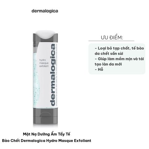 Mặt Nạ Dưỡng Ẩm Tẩy Tế Bào Chết Dermalogica Hydro Masque Exfoliant - Giải pháp 2 trong 1 cho làn da mịn màng và ẩm mượt, an toàn cho mọi loại da