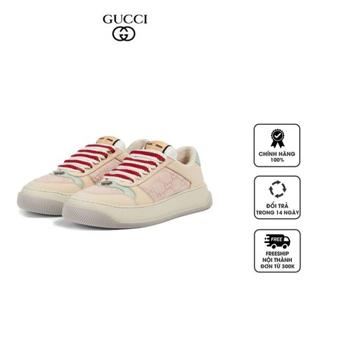 Giày sneaker nữ Gucci Screener phối màu