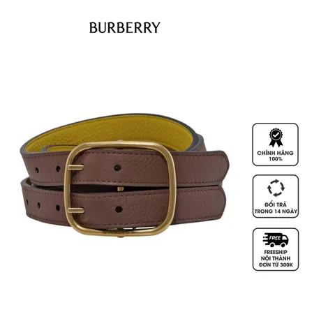 Thắt lưng nữ Burberry Lynton Reversible Double-strap Leather Belt 4071725
