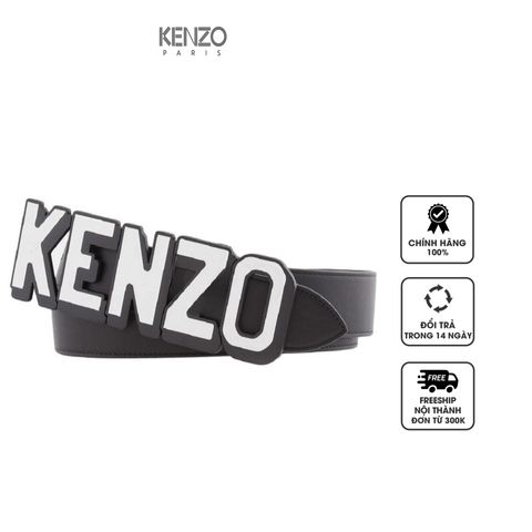 Thắt lưng nam Kenzo Logo Buckle Reversible And Adjustable Belt