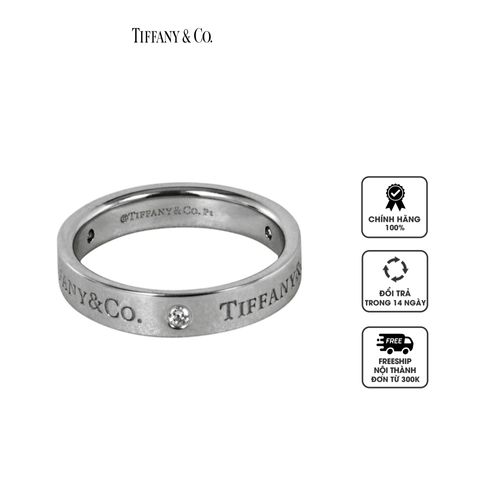 Nhẫn unisex Tiffany&Co Platinum Band Ring 33130945