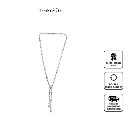 Dây chuyền Pre-Owned Tiffany & Co. Circlet Necklace in Platinum 4.05 CTW