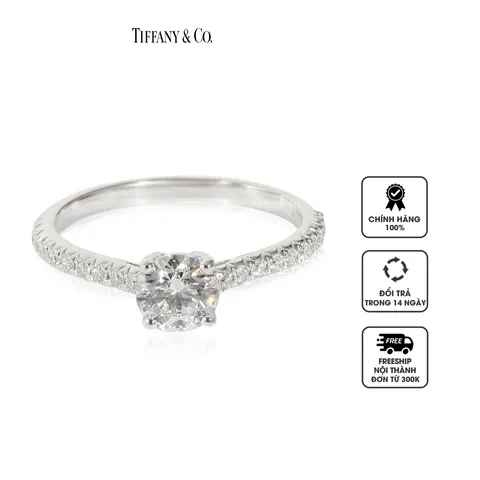 Nhẫn Pre-Owned Tiffany Novo Diamond Engagement Ring in Platinum 0.69 CTW 136374