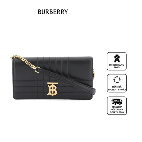 Túi xách nữ Burberry Quilted Leather Mini Lola Bag 8062338 màu đen