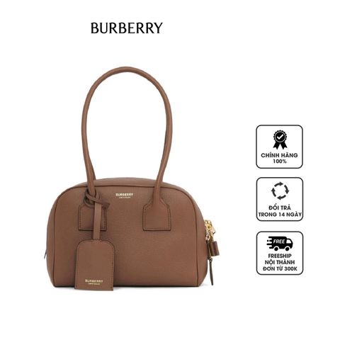 Túi nữ Burberry Mini Leather Half Cube Bag
