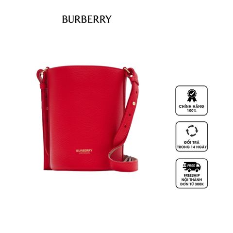 Túi Bucket Burberry Small Bucket Bag 80845841 Bright Red
