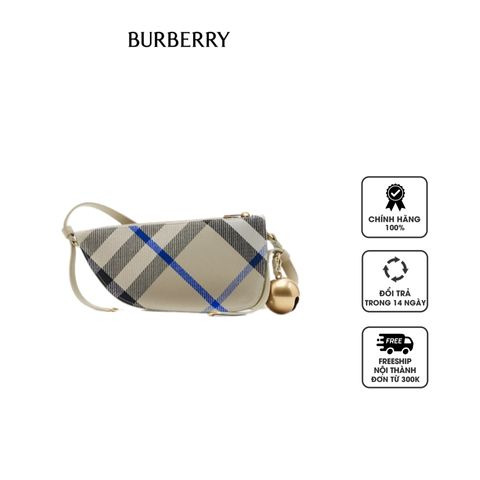 Túi đeo vai Burberry Mini Shield Sling Bag 80860211 Lichen