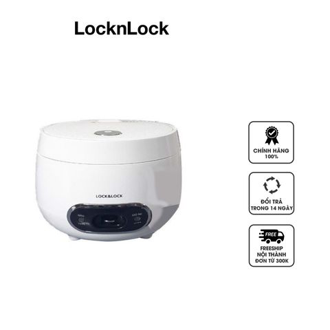 Nồi Cơm Điện Mini Lock&Lock EJR426 0.8L - Nhôm Chống Dính, Gia Nhiệt 4 Chiều, Dung Tích Nhỏ Gọn Thích Hợp Cho Gia Đình Nhỏ