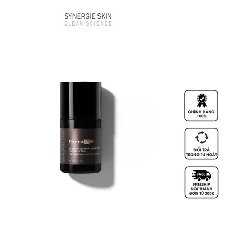 Kem Dưỡng Ẩm Synergie Skin DermaCalm 50ml - Hỗ Trợ Làm Dịu Da Kích Ứng, Mẩn Đỏ, Giảm Ngứa Cho Da Nhạy Cảm