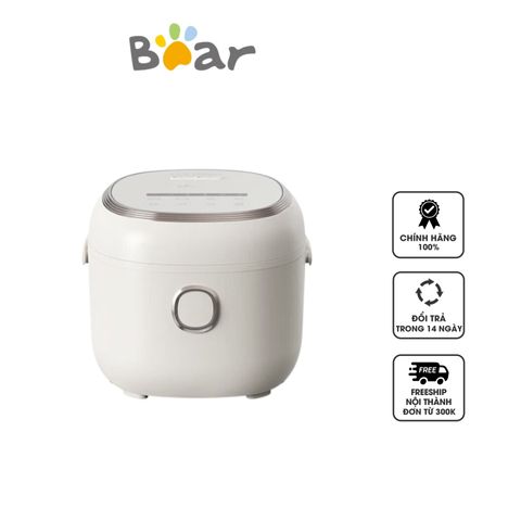 Nồi Cơm Điện Đa Năng Bear DFB-P30N5 3L - Nấu Cơm, Cháo, Súp, Hẹn Giờ, Bảng Điều Khiển Điện Tử, Tiện Lợi Cho Gia Đình