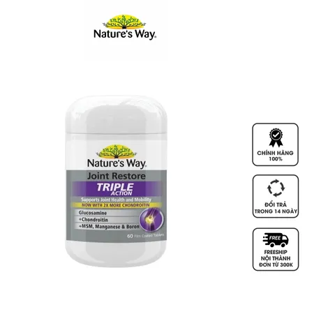 Viên uống hỗ trợ bổ khớp Nature's Way Joint Restore Triple Action