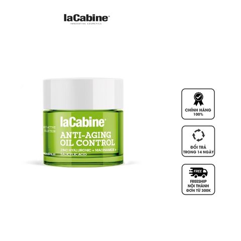 Kem Dưỡng Da LaCabine Anti-Aging Oil Control 50ml - Kiểm Soát Dầu, Cấp Ẩm, Làm Mờ Vết Thâm Cho Da Dầu, Dưỡng Ẩm Chuyên Nghiệp