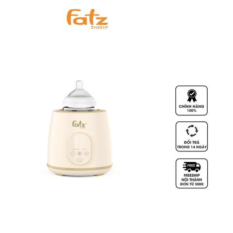Máy Lắc & Giữ Ấm Bình Sữa Thông Minh Fatzbaby Shake 2 FB3911HB - Tiện Lợi Cho Mẹ & Bé, 5 Mức Cài Đặt Thời Gian, Thiết Kế Hiện Đại