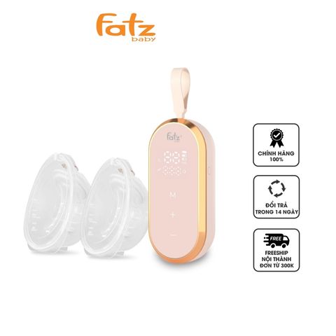 Máy Hút Sữa Điện Đôi Rảnh Tay Fatzbaby Resofree 5 FB1380VN - Pin 2200mAh, 12 Cấp Độ, Độ Ồn Dưới 45dB, Tiện Lợi Khi Sử Dụng