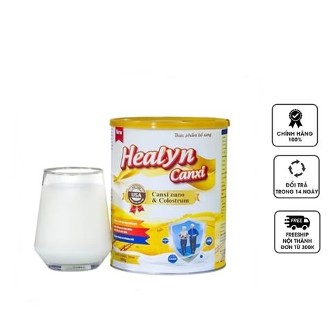 Sữa Non Healyn Canxi 900g - Hỗ Trợ Chắc Khỏe Xương, Tăng Cường Hấp Thụ Canxi, Dinh Dưỡng Thiên Nhiên, Giảm Nguy Cơ Thoái Hóa