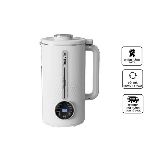 Máy Làm Sữa Hạt Chống Trào MsLove Masuto 1L, Cảm Ứng, 10 Chương Trình Tự Động, Dành Cho Gia Đình 2-4 Người Sử Dụng