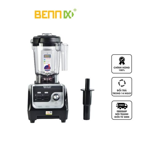 Máy xay sinh tố công nghiệp Bennix BN-206BL 2L 2200W - Lưỡi inox bền bỉ, lý tưởng cho quán bar và gia đình