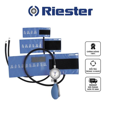Máy Đo Huyết Áp Cơ Cho Bé Riester Babyphon 1441 - Thiết Bị Kiểm Tra Huyết Áp Chính Xác, Có 3 Bao Quấn Nhỏ Gọn Dành Cho Trẻ Sơ Sinh Tới Nhỏ