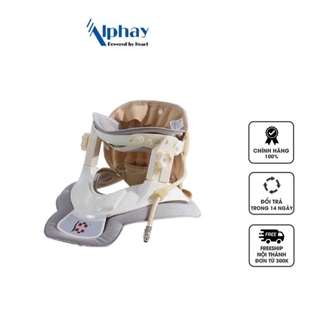 Đai Hỗ Trợ Kéo Giãn Cột Sống Cổ Alphay JQAH-3 - Giảm Đau, Chăm Sóc Sức Khỏe tại Nhà, Thiết Bị Y Tế Chất Lượng Cao