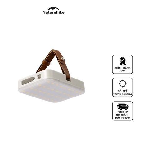 Đèn Camping Moonlight Plus Naturehike CNK2300DQ017 - Đèn LED Đa Năng & Sạc Dự Phòng 11000mAh, Chống Nước IP54, Tiện Dụng Khi Dã Ngoại