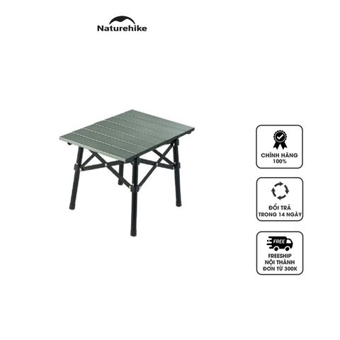 Bàn Dã Ngoại Gấp Gọn Siêu Nhẹ Naturehike CNH22JU050 - Hợp Kim Nhôm, Chịu Tải 50kg, Thoải Mái Cắm Trại, Leo Núi
