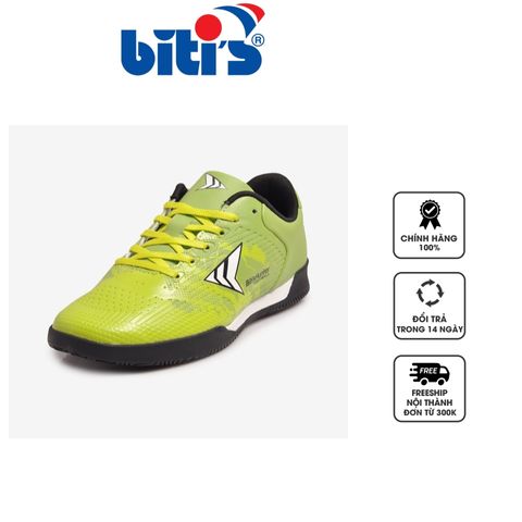 Giày bóng đá nam Biti's Hunter Football Futsal DSMH11100 màu xanh Mi Nơ