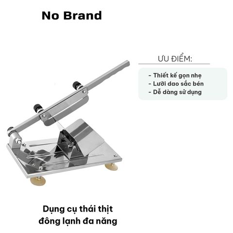 Dụng Cụ Thái Thịt Đông Lạnh Đa Năng - Thiết Bị Bếp Cắt Thịt Tươi Ngon, Rau Củ, Độ Dày Điều Chỉnh 0.3-10mm