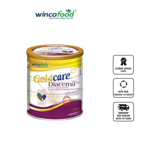 Sữa bột cho người tiểu đường Wincofood Goldcare Diacerna