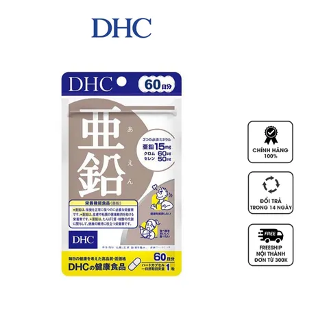 DHC Zinc - Viên uống bổ sung kẽm của Nhật