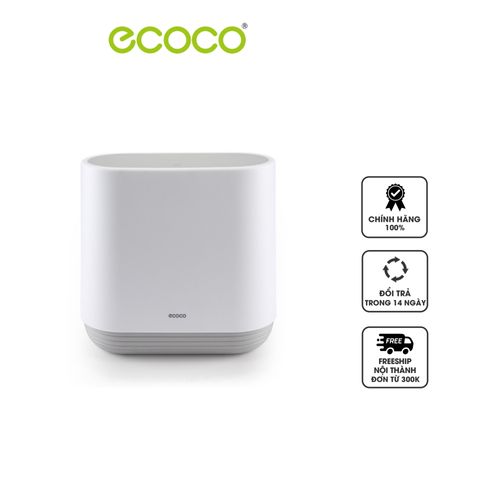 Thùng rác Ecoco E1906 10L - Thiết kế nhỏ gọn, chất liệu nhựa ABS cao cấp, phù hợp dùng cho nhà ở và văn phòng, dễ vệ sinh.