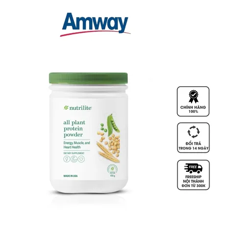Bột Protein Amway Nutrilite bổ sung đạm thực vật thiên nhiên