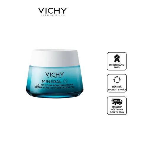 Kem dưỡng ẩm Vichy Mineral 89 72h Moisture Boosting Cream