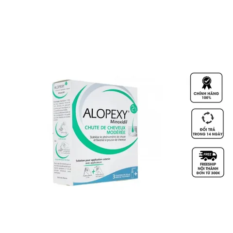 Dung dịch hỗ trợ mọc tóc Alopexy Minoxidil 2% của Pháp