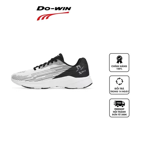 Giày chạy bộ X-RAY DO-WIN MT92261 màu đen trắng