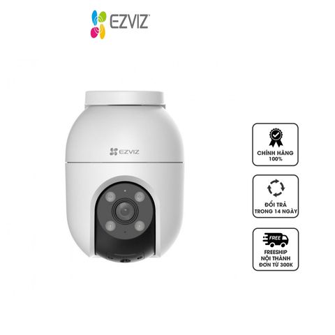 Camera Wifi Ngoài Trời Ezviz C8C 2K+ 4MP Xoay 360 Độ - Giám Sát An Ninh với Đèn Hồng Ngoại và Chức Năng Báo Động