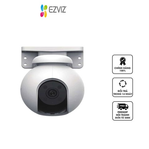 Camera WiFi 360 Độ 3K 5MP Ezviz H8 Pro - Camera Quan Sát Chống Trộm Tích Hợp Cảnh Báo Chuyển Động Siêu Sắc Nét