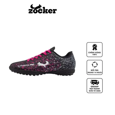 Giày đá bóng Zocker Inspire Pro màu đen hồng