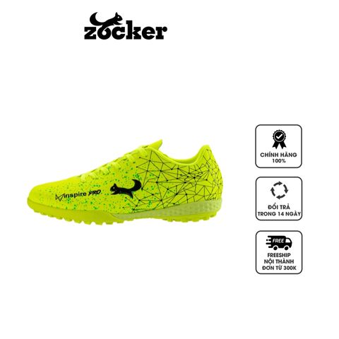 Giày đá bóng Zocker Inspire Pro màu xanh chuối