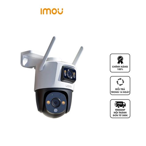 Camera WiFi Ngoài Trời 2 Ống Kính Imou Cruiser Dual 6MP - Giám Sát An Ninh Chất Lượng Cao, Tích Hợp Phát Hiện Chuyển Động, Đàm Thoại 2 Chiều
