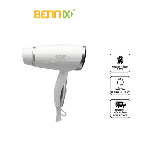 Máy Sấy Tóc Gấp Bennix BN-3110 - Công Suất 1800W, 3 Chế Độ Sấy, Thiết Kế Thông Minh, Dễ Dàng Mang Theo