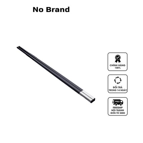 Hộp 10 Đôi Đũa Sợi Thủy Tinh Bọc Logo Bạc - Đũa Chống Trơn, Không Mùi, Chịu Nhiệt 220 Độ C, Dụng Cụ Nhà Bếp Cao Cấp