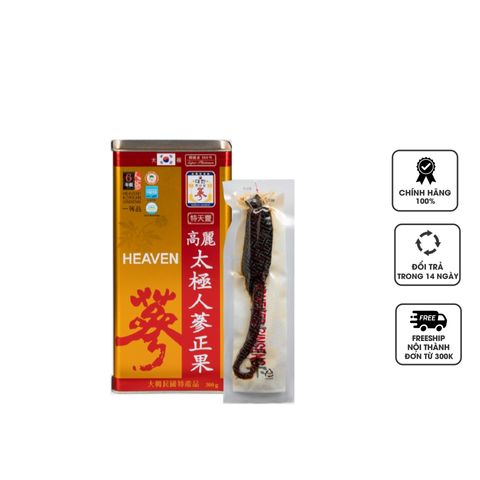 Thiên Sâm Tẩm Mật Ong Chính Phủ Heaven VVIP 300g - Tăng Cường Đề Kháng, Hỗ Trợ Sức Khỏe Từ Thiên Nhiên, Quà Tặng Tốt Cho Người Cao Tuổi