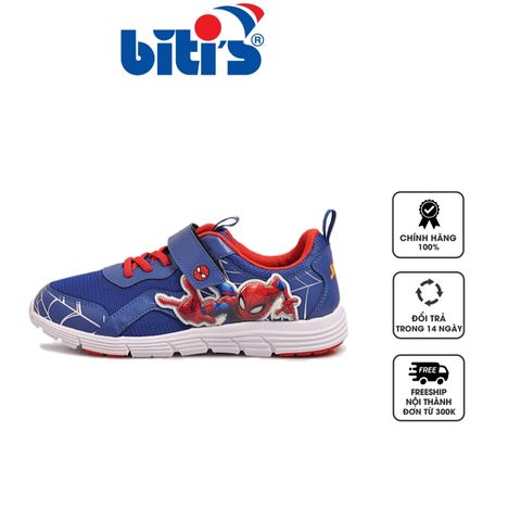 Giày thể thao bé trai Biti's Spiderman BSB004398 màu xanh
