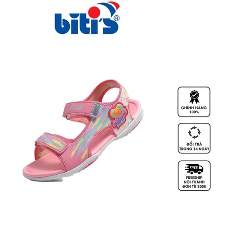 Dép sandal cho bé gái Biti's Sweet BRG000700 màu hồng