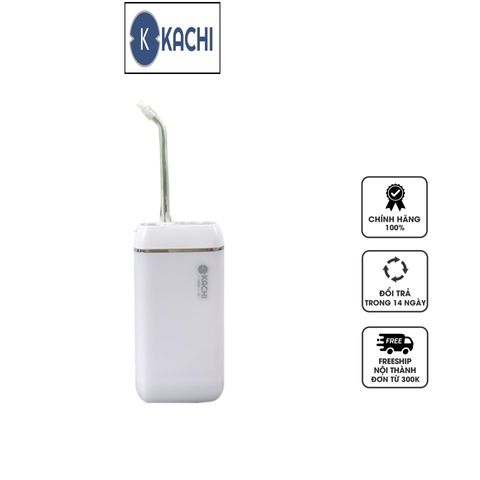 Máy Tăm Nước Mini Kachi MK357 - 4 Đầu Vòi, Thiết Kế Nhỏ Gọn, Chế Độ Phun Đa Năng, Vệ Sinh Răng Miệng Hiệu Quả, Du Lịch Tiện Lợi