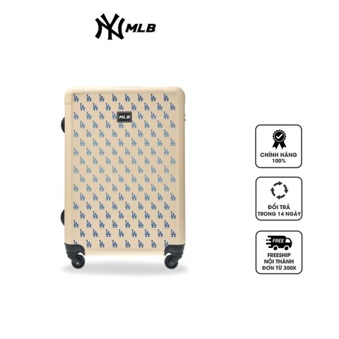 Vali Kéo MLB Classic Monogram LA Dodger Kem Size 26 - Chất Liệu Cao Cấp, Bánh Xe Quay 360 Độ Linh Hoạt, Phong Cách Thể Thao