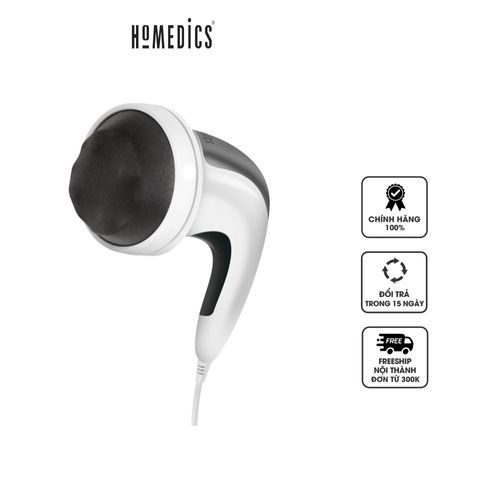 Máy Massage Cầm Tay 3 Đầu HoMedics HHP-355-15-GB - Thiết Bị Massage Thư Giãn, Giảm Đau Nhức Cơ Bắp, Đa Năng, Tiện Dụng
