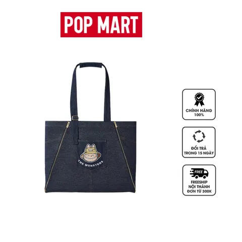 Túi tạp dề Pop Mart The Monsters Fall in Wild Series Denim Apron Bag