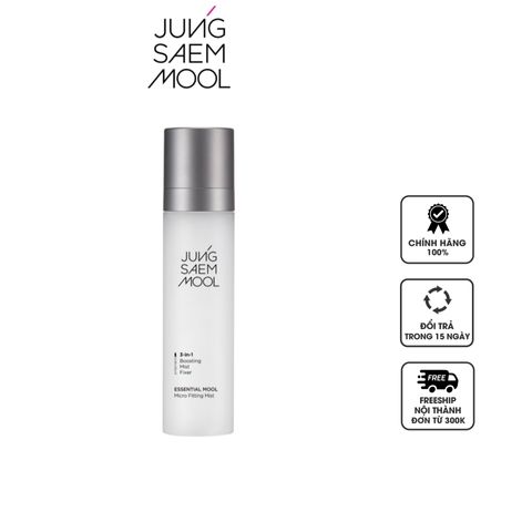 Xịt Khóa Nền Cấp Ẩm Jung Saem Mool 3in1 Micro Fitting Mist 120ml - Giữ Lớp Trang Điểm Bền Màu, Tươi Mát, Dễ Dàng Mang Theo